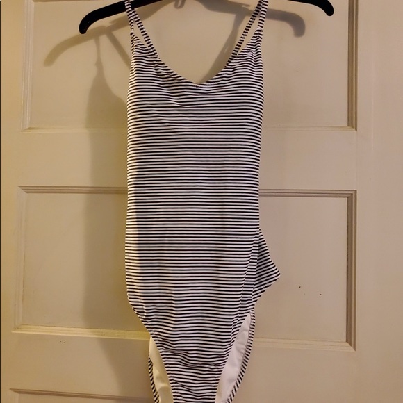 aerie strappy back one piece